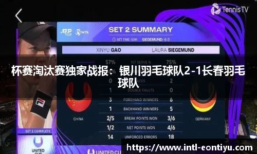 杯赛淘汰赛独家战报：银川羽毛球队2-1长春羽毛球队